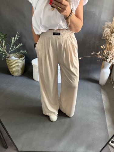 Nohavice Lumina-béžové