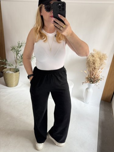 Tepláky Michelle-rovný střih