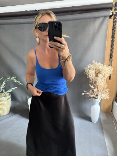 Tielko tenké ramienko-modré