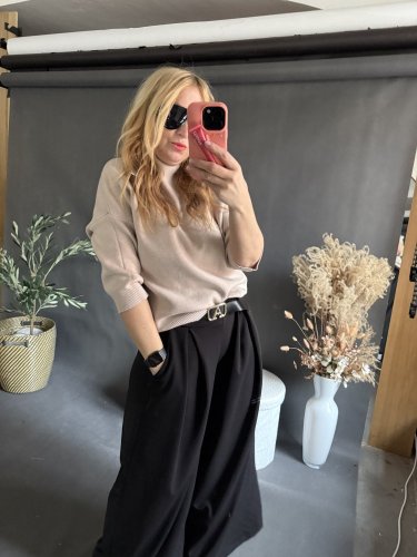 Svetr Artemo 2-béžový