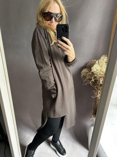 Rolákový přehoz SUN-hnědý