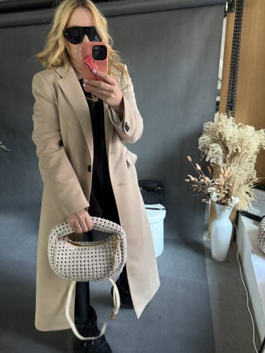 Kabelka NEW MODEL-veľká-krémová