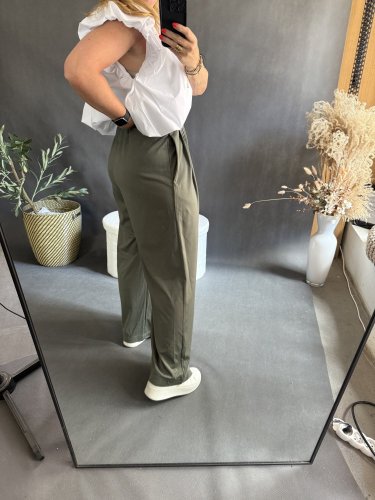 Nohavice Lumina-khaki