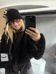 Klobúk/čiapka Bucket-čierná