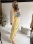 Nohavice Flowy hariem-yellow