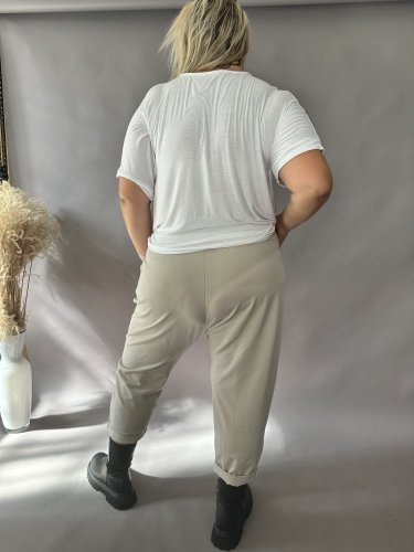 Kalhoty Blair Grande-béžové