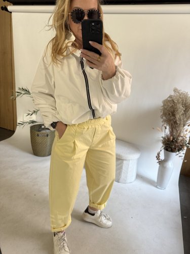 Nohavice Nest-žltá