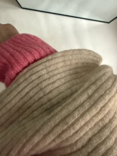 Svetr Bubble s oversize rukávem-růžový