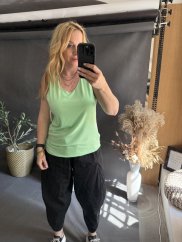 Tielko letné na S-XL-zelená