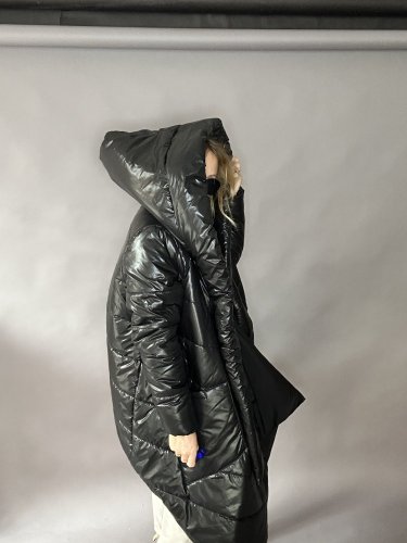 Zimná bunda Miss asymetrický strih na XS-L