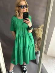 Šaty Design-zelené - do 3 dní