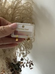 náušnice Cartier-gold