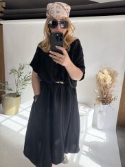 Šaty Liame--čierné