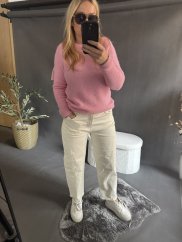 Svetr Baby alpaka-pink