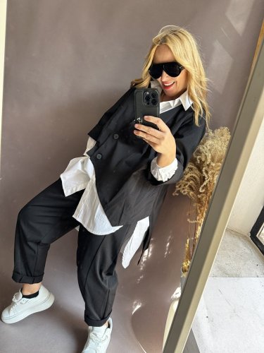 Kabátik ľahký asymetrický SUN