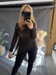 Tričko Cashmere-hnedé