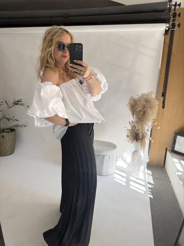 Halenka Romantic-bílá