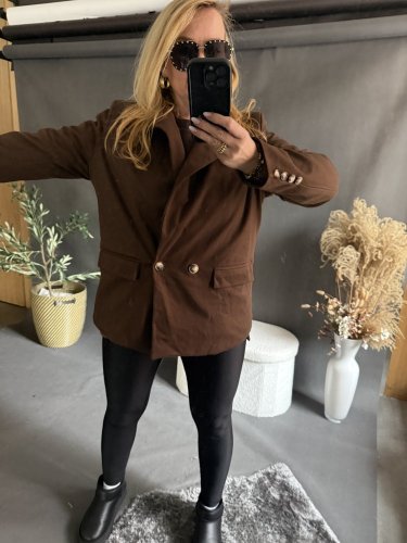 Sako Oversize zateplené hnědé