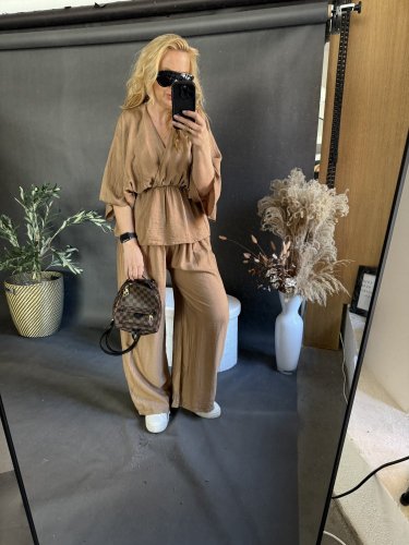 Souprava Holiday Dreams-cognac