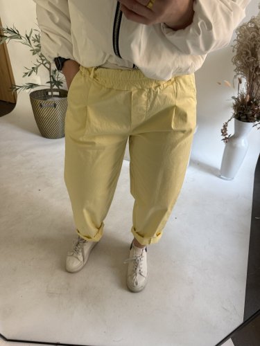 Nohavice Nest-žltá