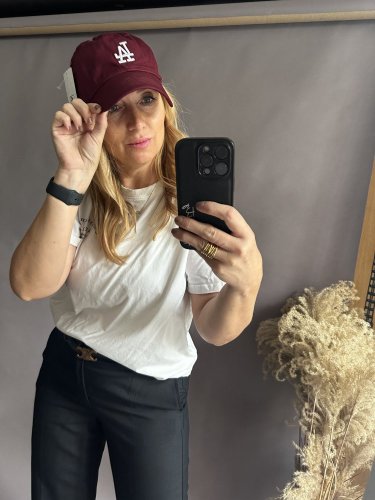 Šiltovka LA-bordeaux