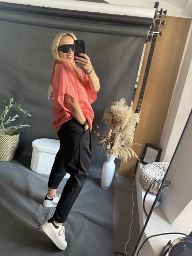 Blúzka Sun priehľadná Lyocel-merunkova
