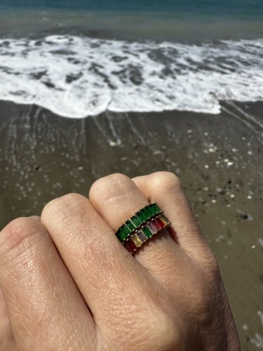 Prsteň-Glow-farebný