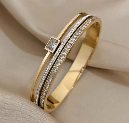 Náramok-white stainless steel