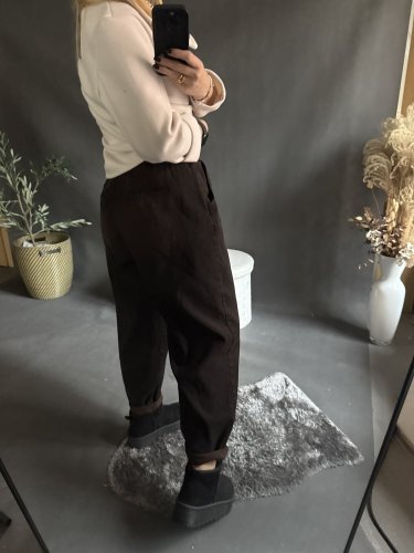 Džínové kalhoty Sun-UNI velikost-hnědé