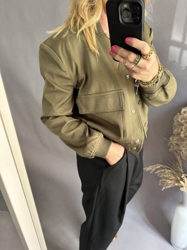 Bomber Zara-khaki