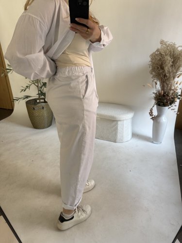 Nohavice Nest-bielá