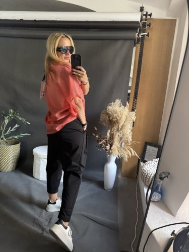 Blúzka Sun priehľadná Lyocel-merunkova