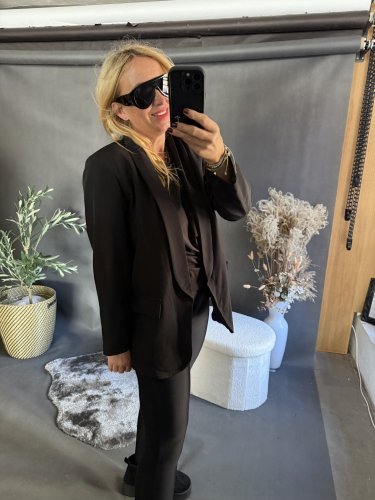 Sako basic na postavu XS-XL-černé