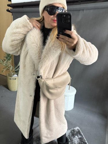 Kabát ICI-krémový