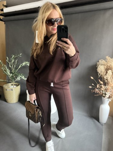 Súprava M-veľkosť UNI odporúčame na XS-L-hnedá