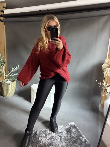 Svetr Mochy- bordeaux