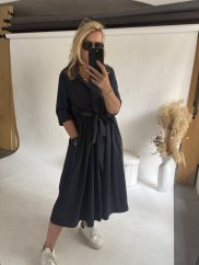 Šaty Business dark blue