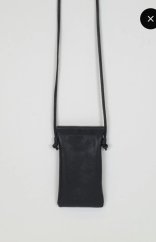 Kabelka na mobil nebo brýle-černá