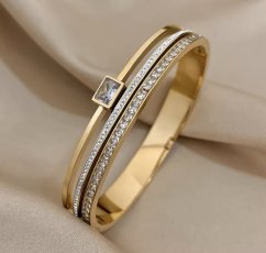 Náramok-white stainless steel