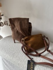 Kabelka Mini-cognac