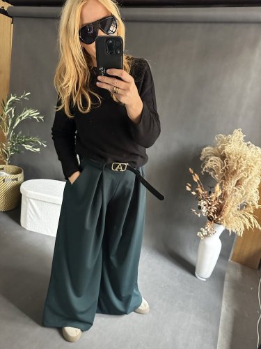 Nohavice Ambel-petrolej