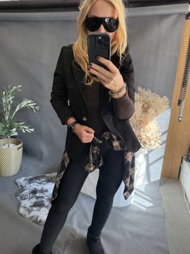 Sako Luisa velur-černá