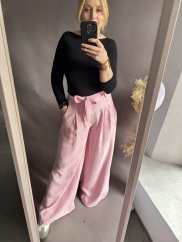 Kalhoty Fashion-růžové