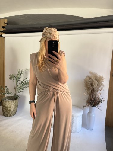 Šátek Luis-béžová