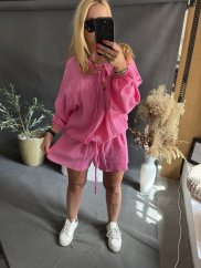 Overal mušelin Gusto-pink