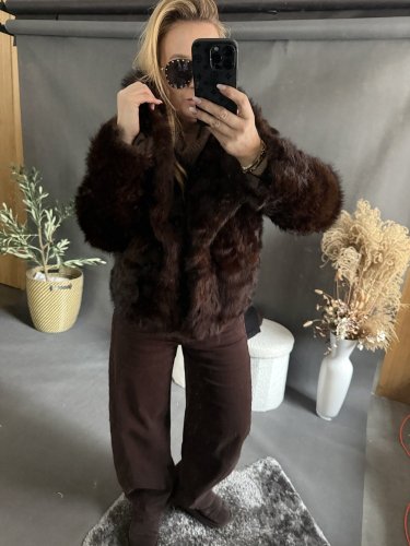 Kožúšok Stella-hnedý