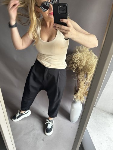 Top s vypchávkami-tie sa dajú vybrať-béžová