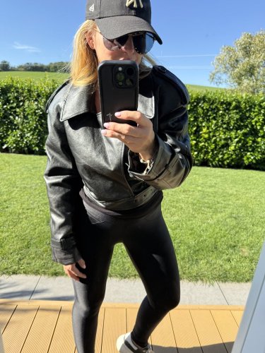 Křivák koženkový Evil-černá