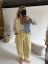 Nohavice Flowy hariem-yellow