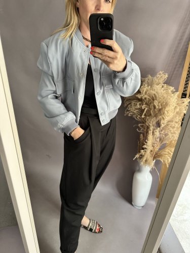 Bomber Zara-šedá